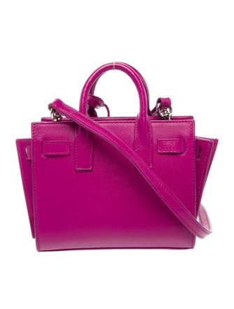 Saint Laurent Leather Sac De Jour Toy