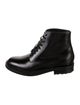 Saint Laurent Leather Combat Boots
