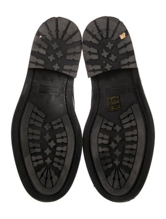 Saint Laurent Leather Combat Boots