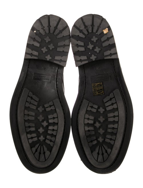 Saint Laurent Leather Combat Boots