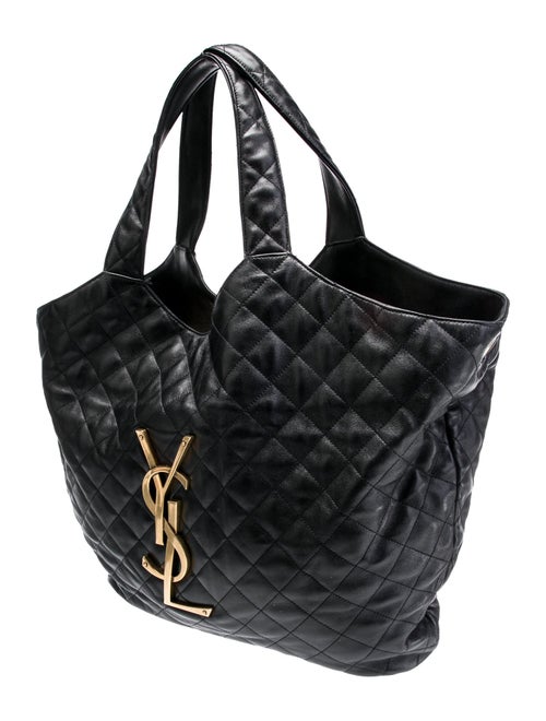 Saint Laurent Leather Icare Large 2022