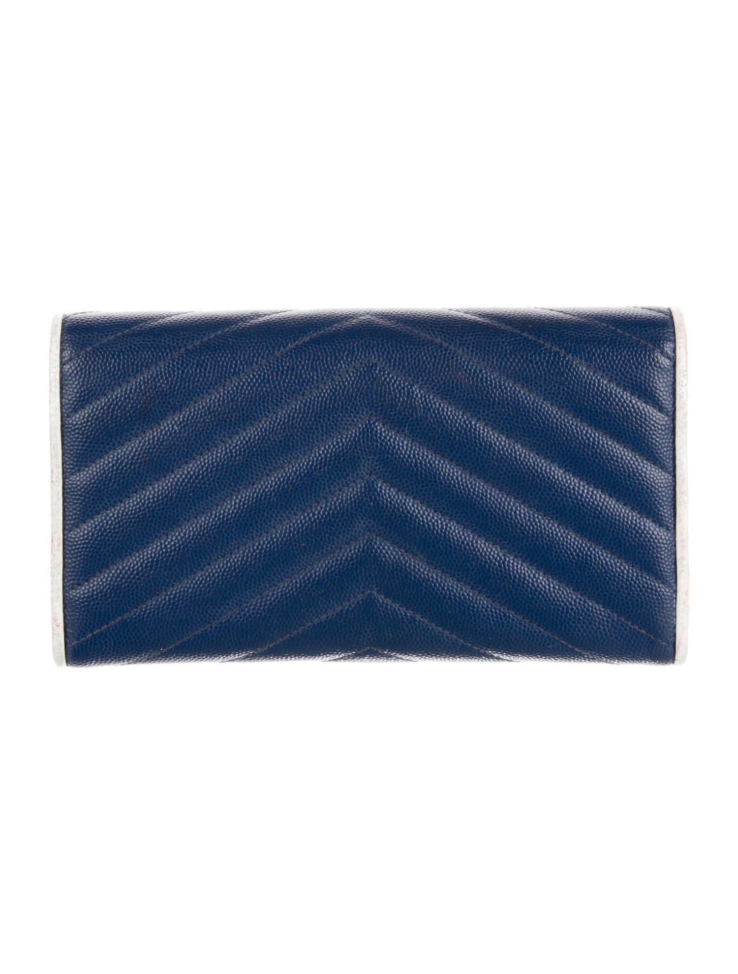 Saint Laurent 2017 Envelope Trifold Wallet