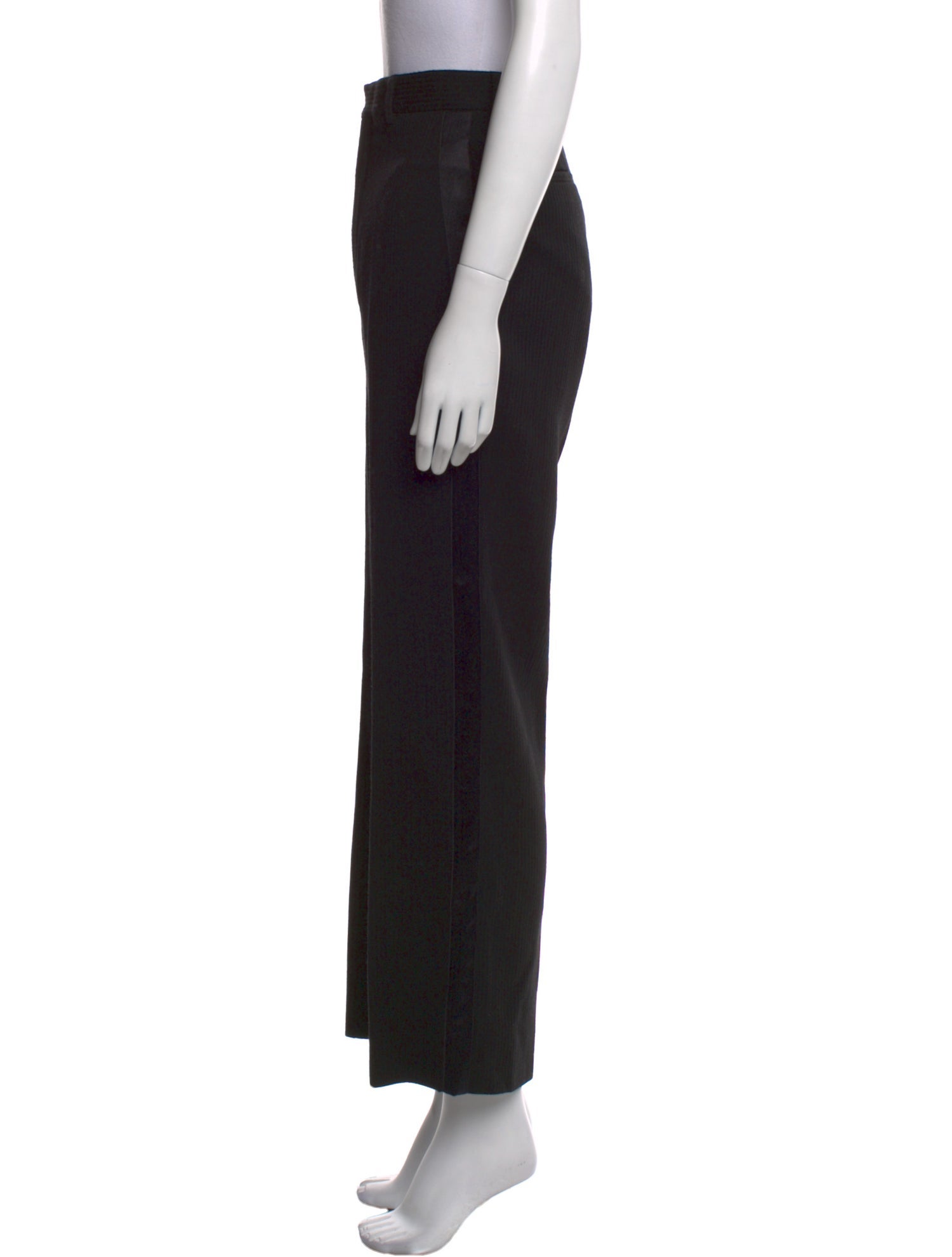 Saint Laurent Wool Wide Leg Pants