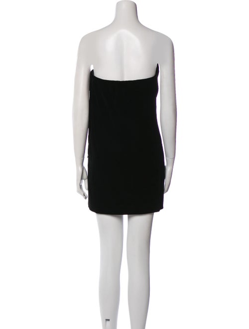 Saint Laurent Velvet Mini Dress