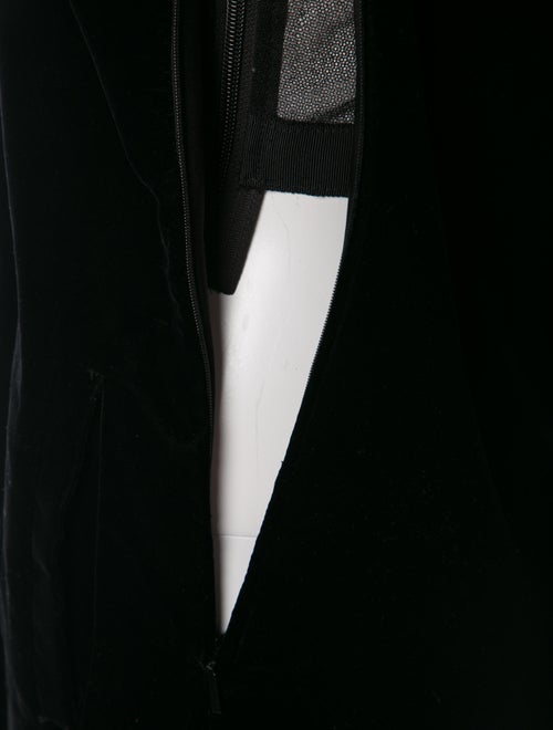 Saint Laurent Velvet Mini Dress