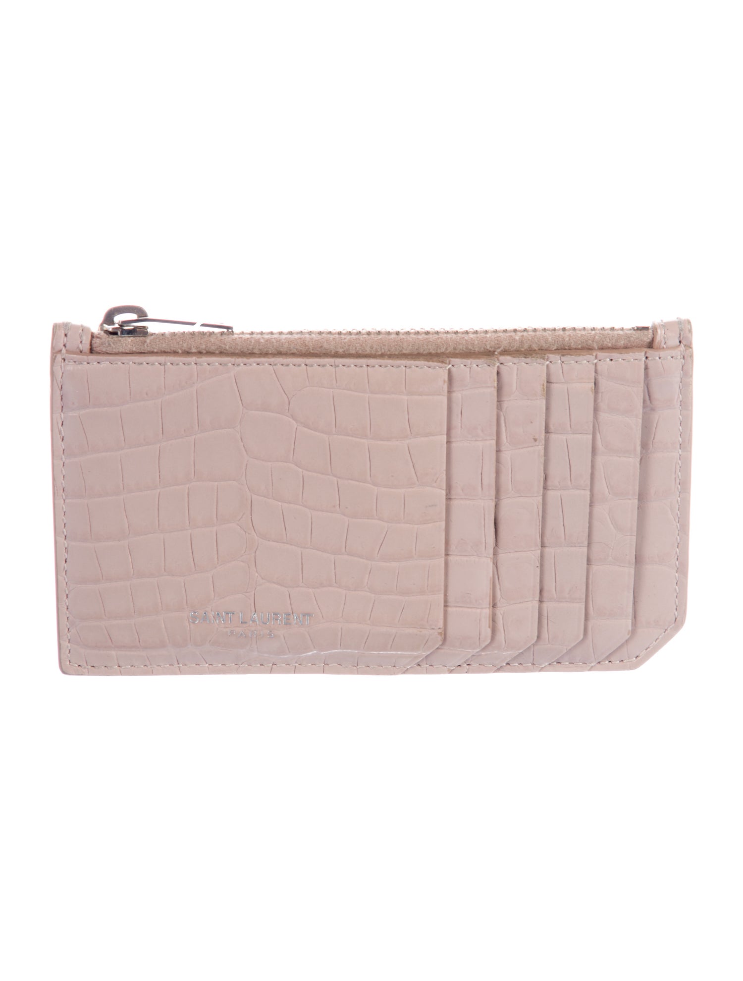 Saint Laurent 2017 Fragment Embossed Card Case Wallet