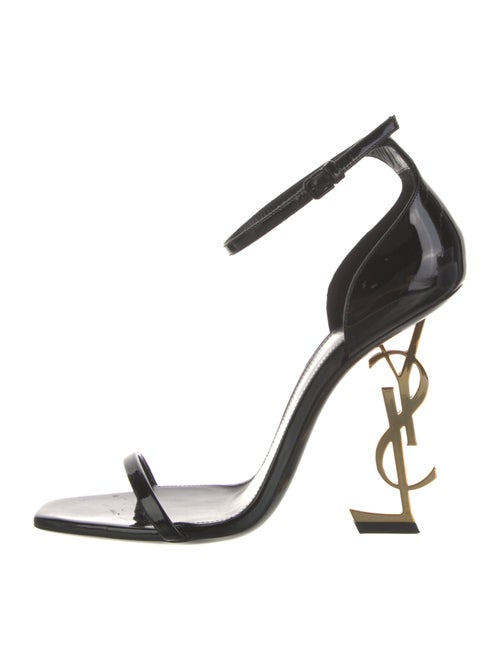 Saint Laurent Patent Leather Sandals