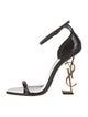 Saint Laurent Patent Leather Sandals