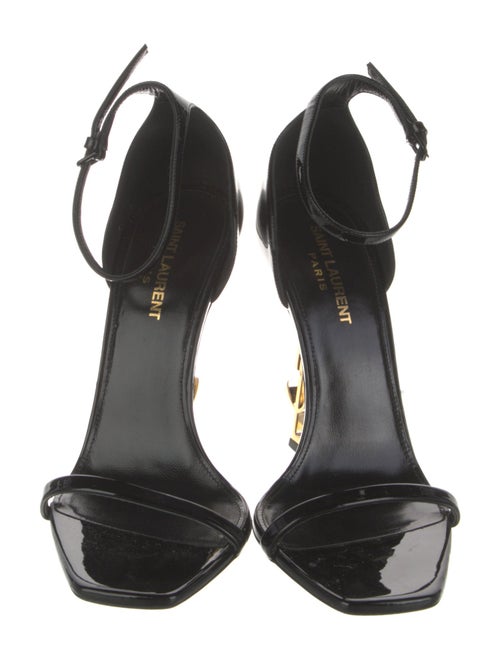 Saint Laurent Patent Leather Sandals
