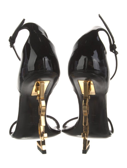 Saint Laurent Patent Leather Sandals