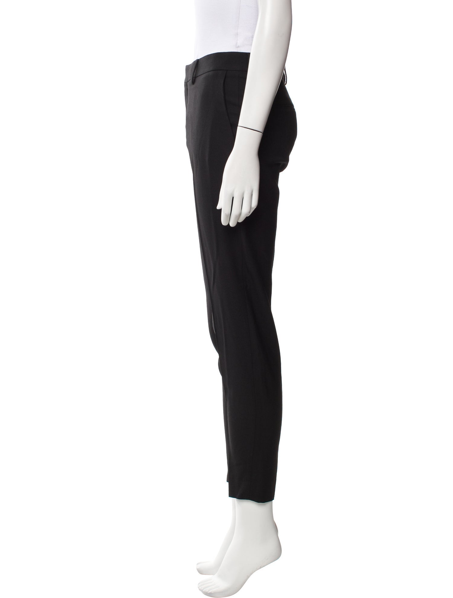 Saint Laurent Virgin Wool Skinny Leg Pants w/ Tags