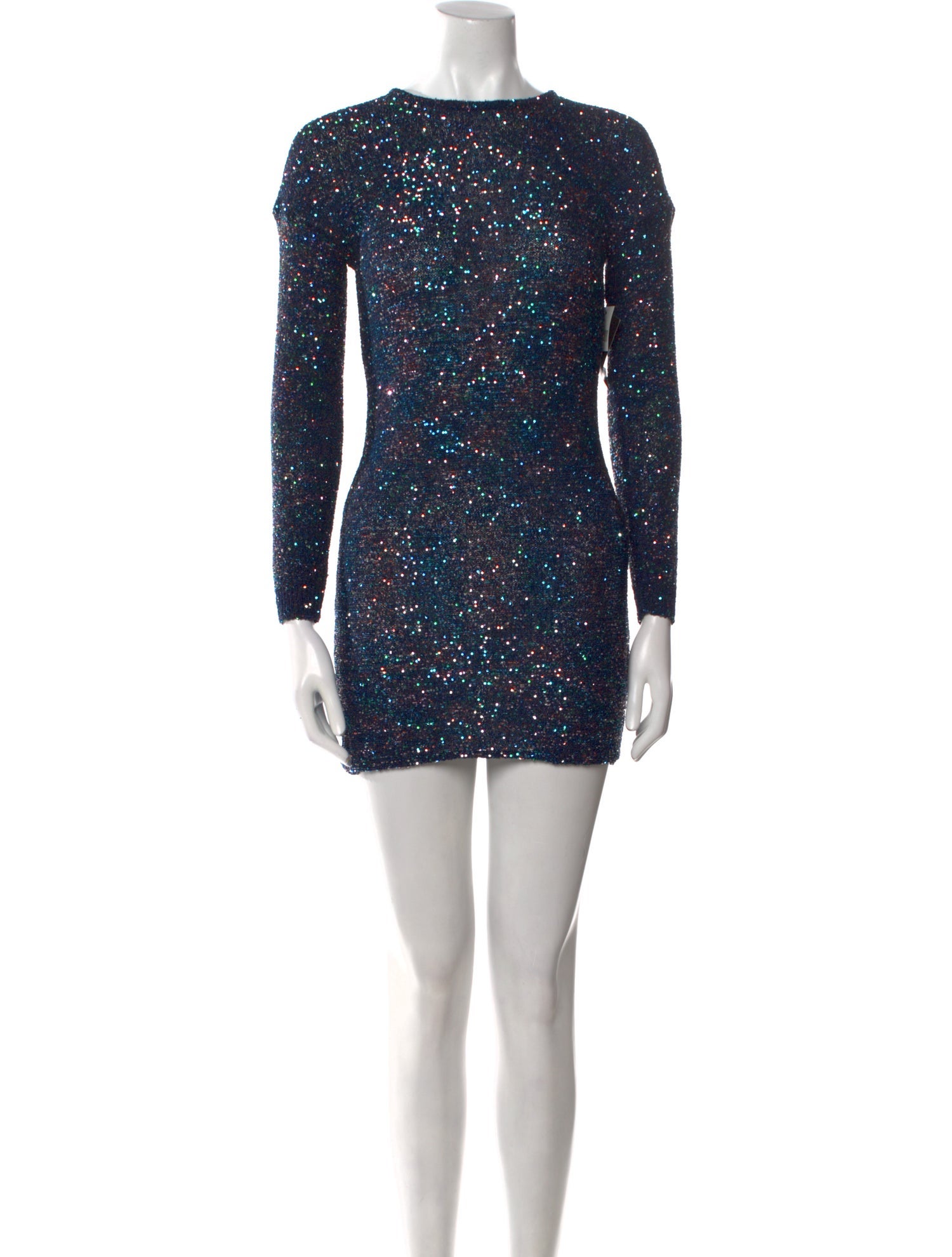 Saint Laurent Sequin Mini Dress