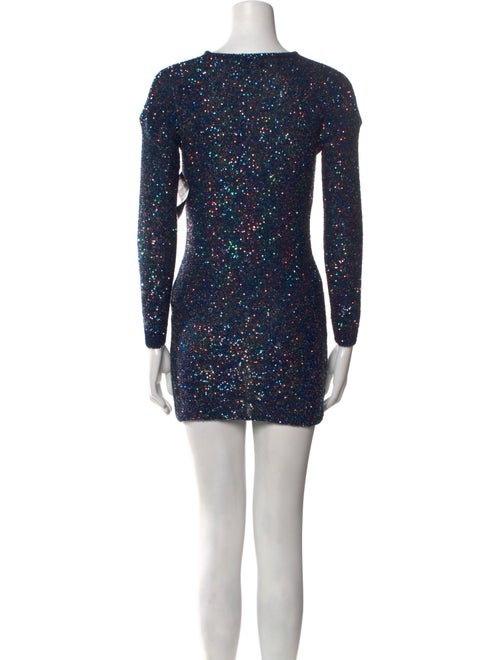 Saint Laurent Sequin Mini Dress
