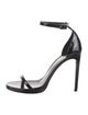Saint Laurent Patent Leather Sandals