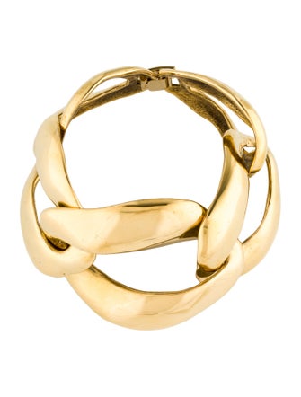 Saint Laurent Wide Link Bracelet