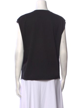 Saint Laurent Graphic Print Crew Neck T-Shirt