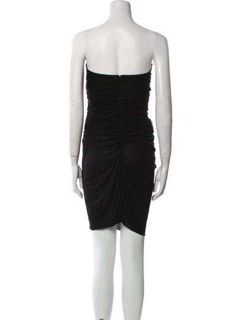 Saint Laurent Strapless Mini Dress