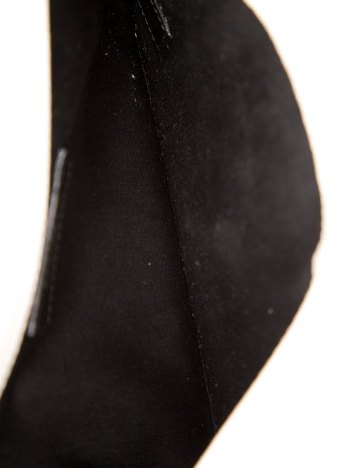 Saint Laurent Leather YSL Grain De Poudre Clutch Medium 2024