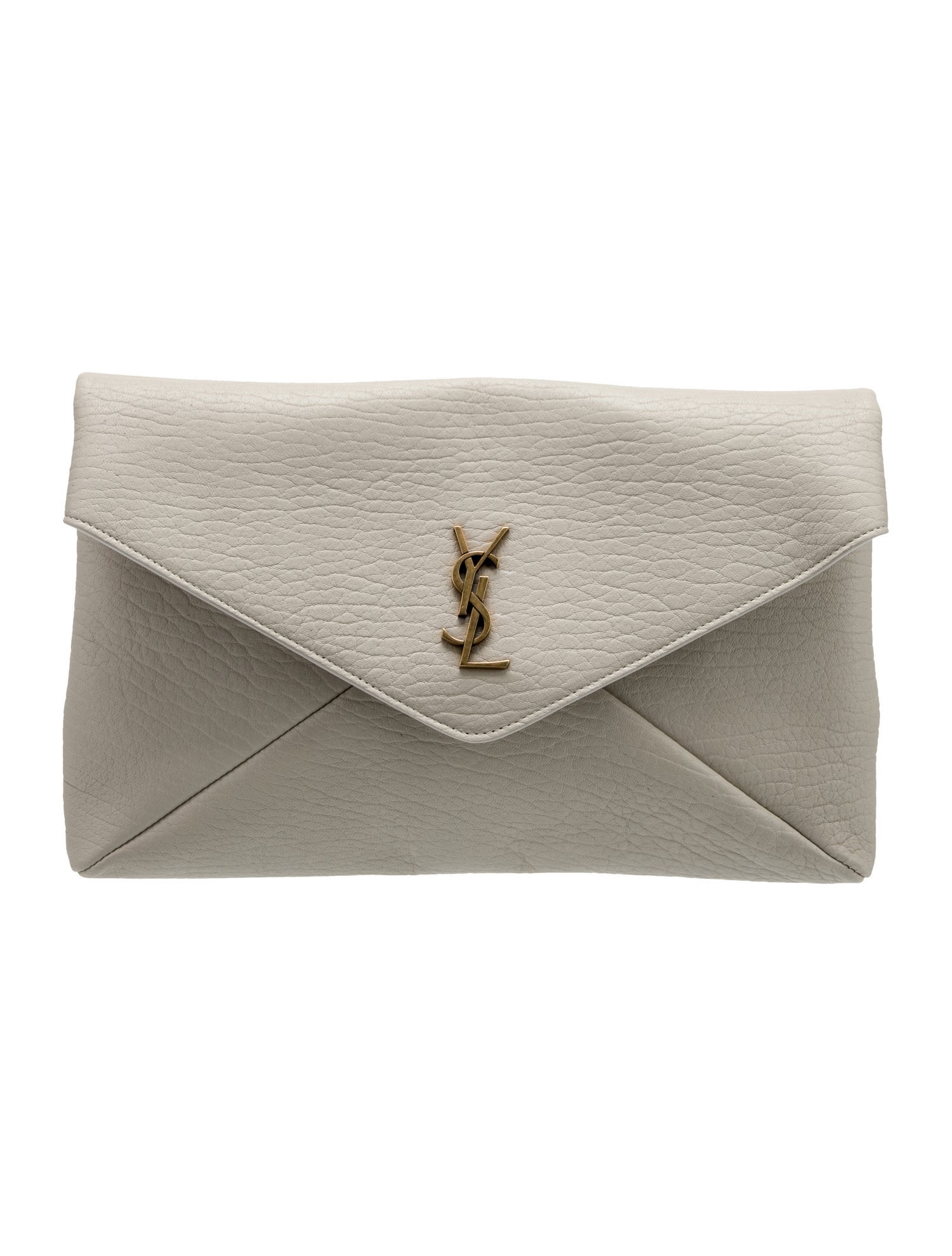 Saint Laurent Leather Cassandre 2024