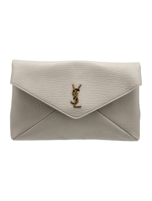 Saint Laurent Leather Cassandre 2024