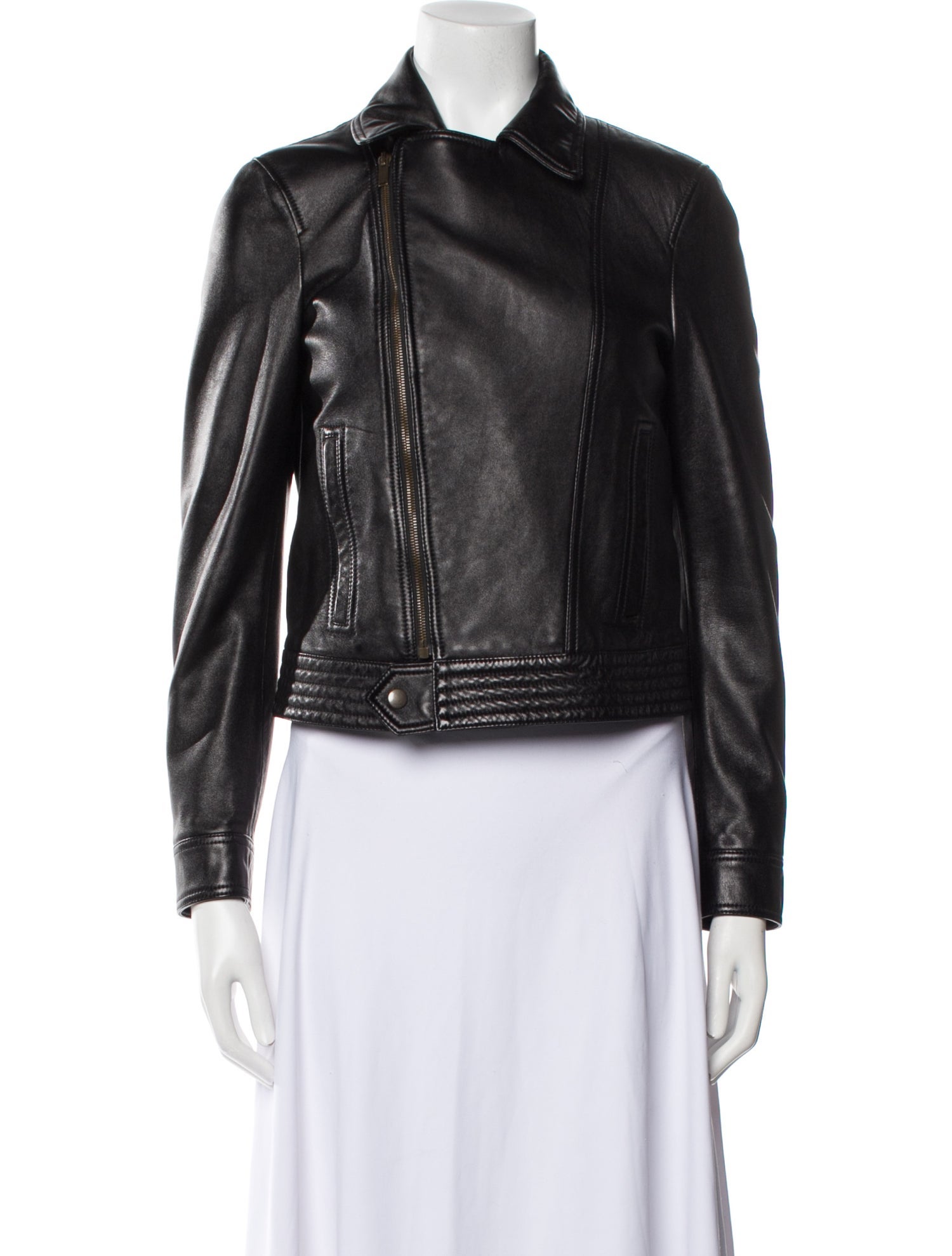 Saint Laurent Leather Biker Jacket