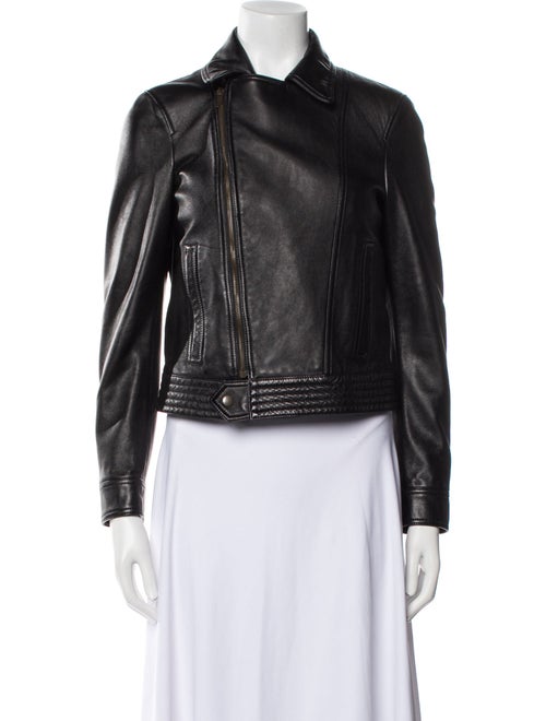 Saint Laurent Leather Biker Jacket
