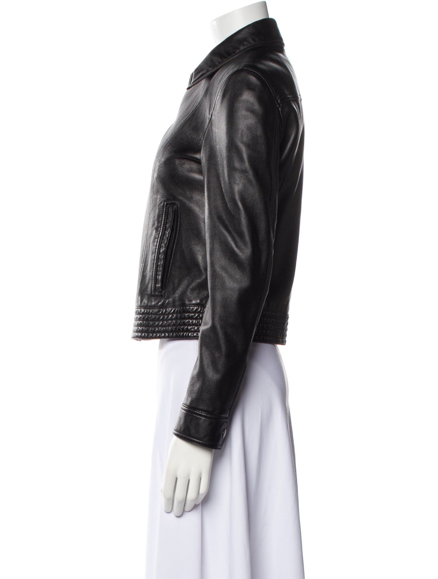 Saint Laurent Leather Biker Jacket