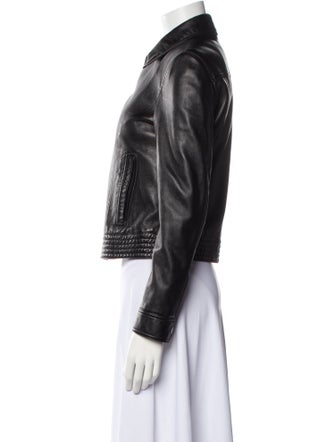 Saint Laurent Leather Biker Jacket
