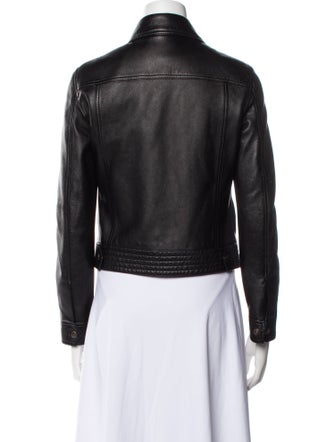 Saint Laurent Leather Biker Jacket