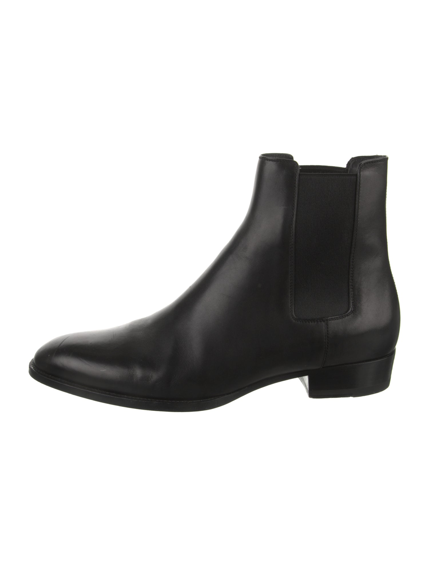 Saint Laurent Leather Chelsea Boots