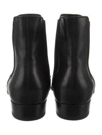 Saint Laurent Leather Chelsea Boots