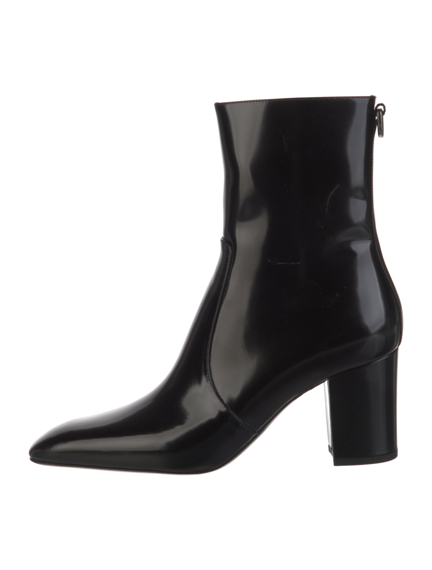Saint Laurent Patent Leather Boots