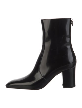 Saint Laurent Patent Leather Boots