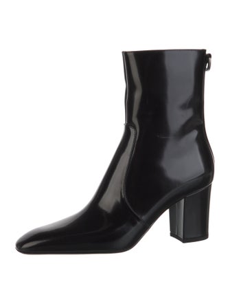 Saint Laurent Patent Leather Boots