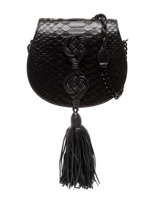 Saint Laurent Snakeskin Evening Bag