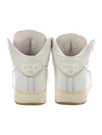 Saint Laurent Leather Sneakers