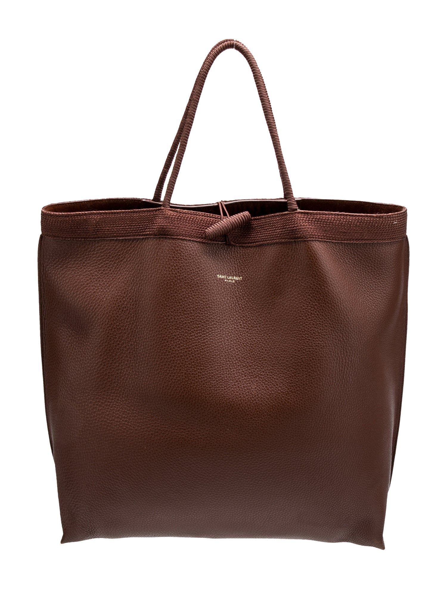 Saint Laurent Leather Patti