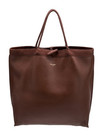 Saint Laurent Leather Patti