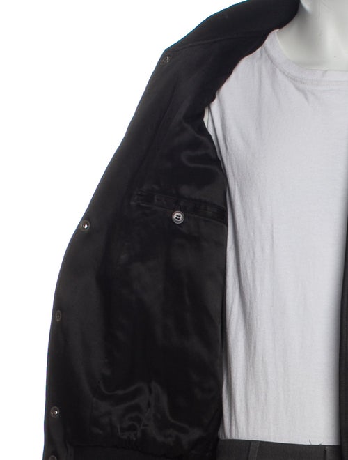 Saint Laurent 2018 Graphic Print Varsity Jacket