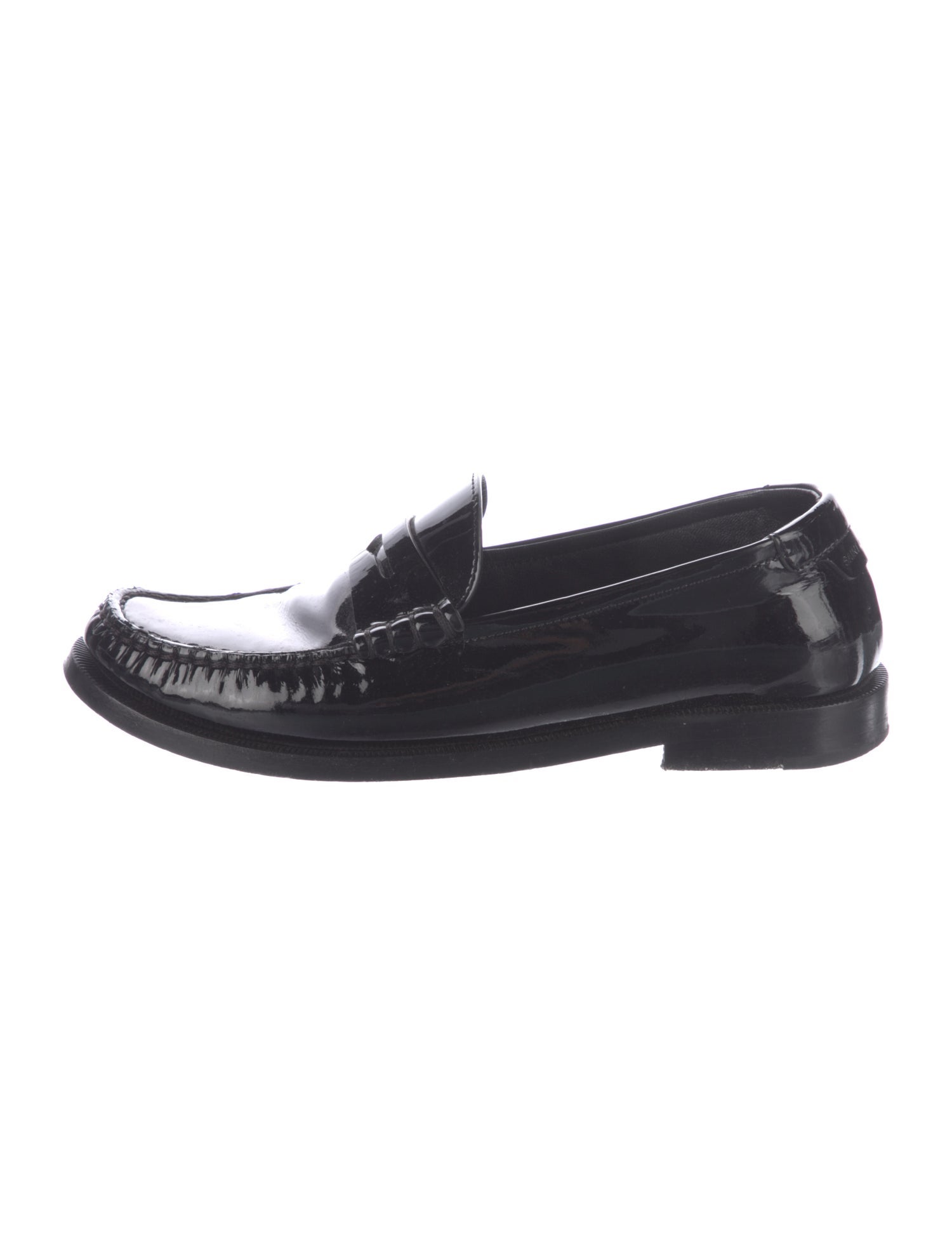 Saint Laurent Patent Leather Loafers