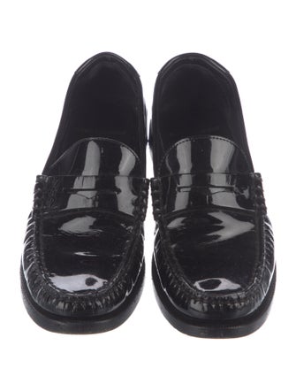 Saint Laurent Patent Leather Loafers