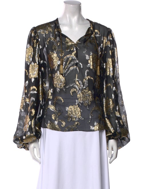 Saint Laurent 2019 Silk Blouse