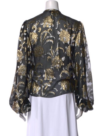 Saint Laurent 2019 Silk Blouse