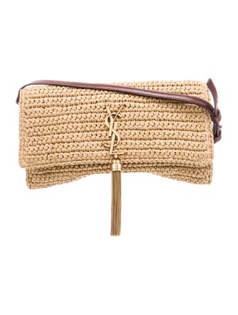 Saint Laurent Raffia Kate 2023