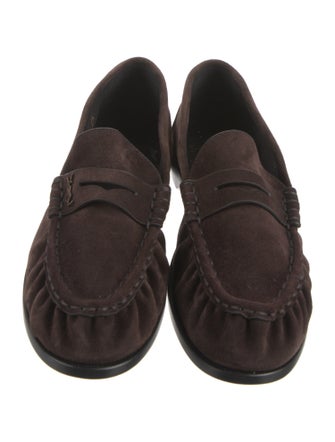 Saint Laurent Suede Loafers