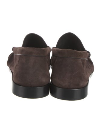 Saint Laurent Suede Loafers
