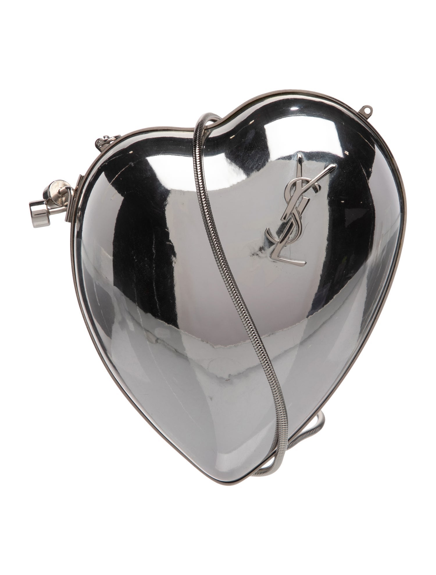 Saint Laurent Metal Love Heart Box