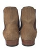 Saint Laurent Suede Chelsea Boots