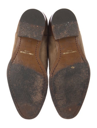 Saint Laurent Suede Chelsea Boots