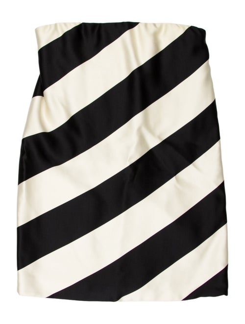 Saint Laurent Striped Mini Dress